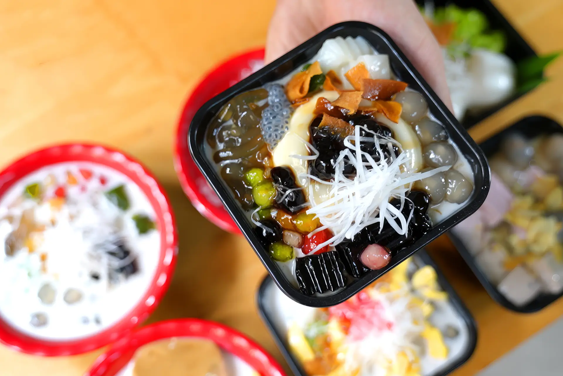Hình ảnh Caramen nếp cẩm