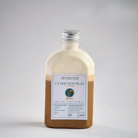 Hình ảnh Cà Phê Kem Muối Vị Phô Mai (Chai 330ml)