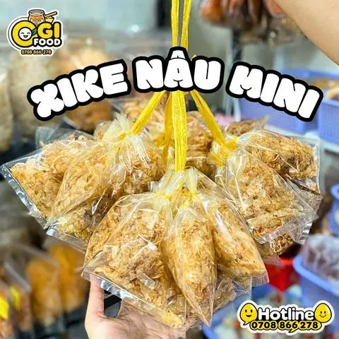 Hình ảnh Xâu 10 Bịch Xi.Ke Nâu Mini