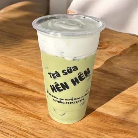 Hình ảnh Trà Sữa Matcha Kem Machiato