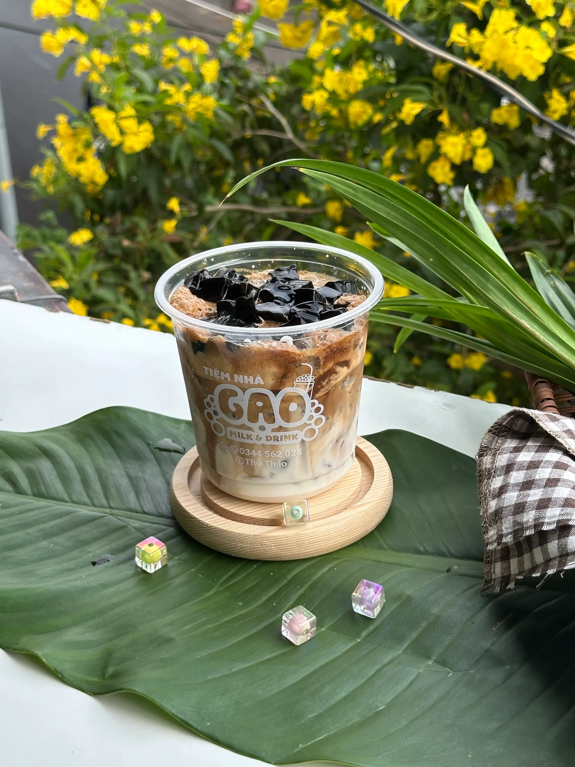 Hình ảnh Cà Phê Sữa Tươi Sương Sáo 