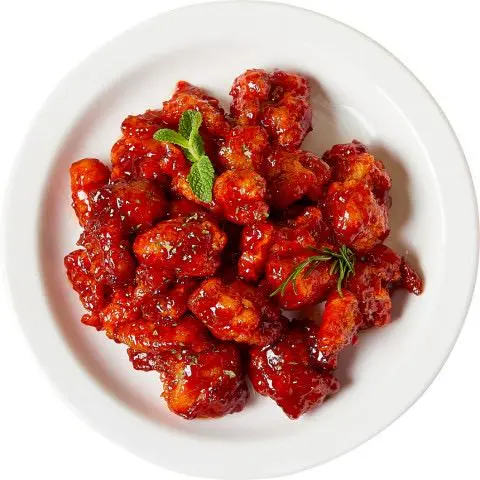 Hình ảnh Gà giòn không xương sốt cay nồng - 아주 매운맛 닭강정