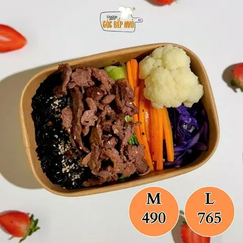 Hình ảnh Cơm gạo lứt bò xào - Stir fried beef
