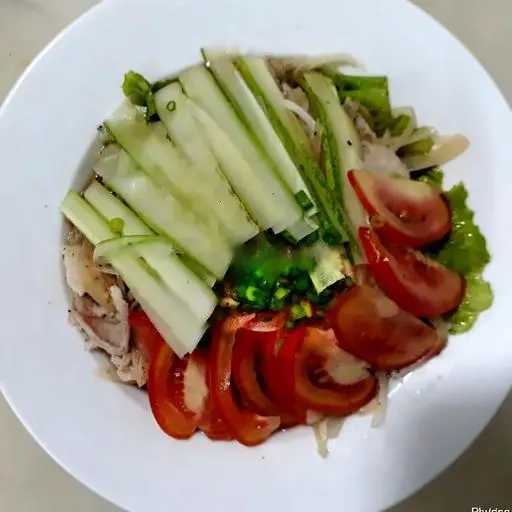 Hình ảnh A25-Salad thịt heo hành tây