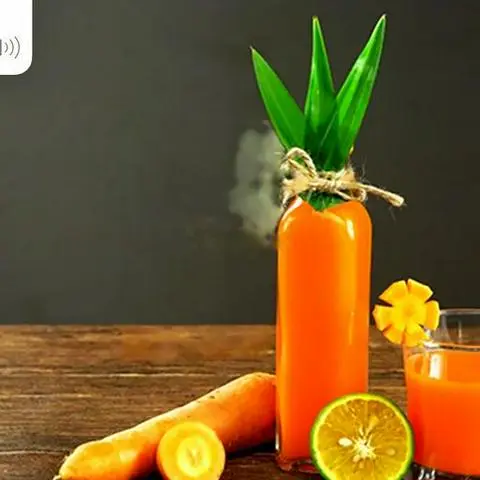 Hình ảnh Cam - thơm - cà rốt