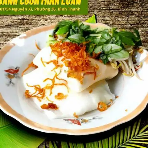 Hình ảnh Bánh cuốn trứng ốp la thêm