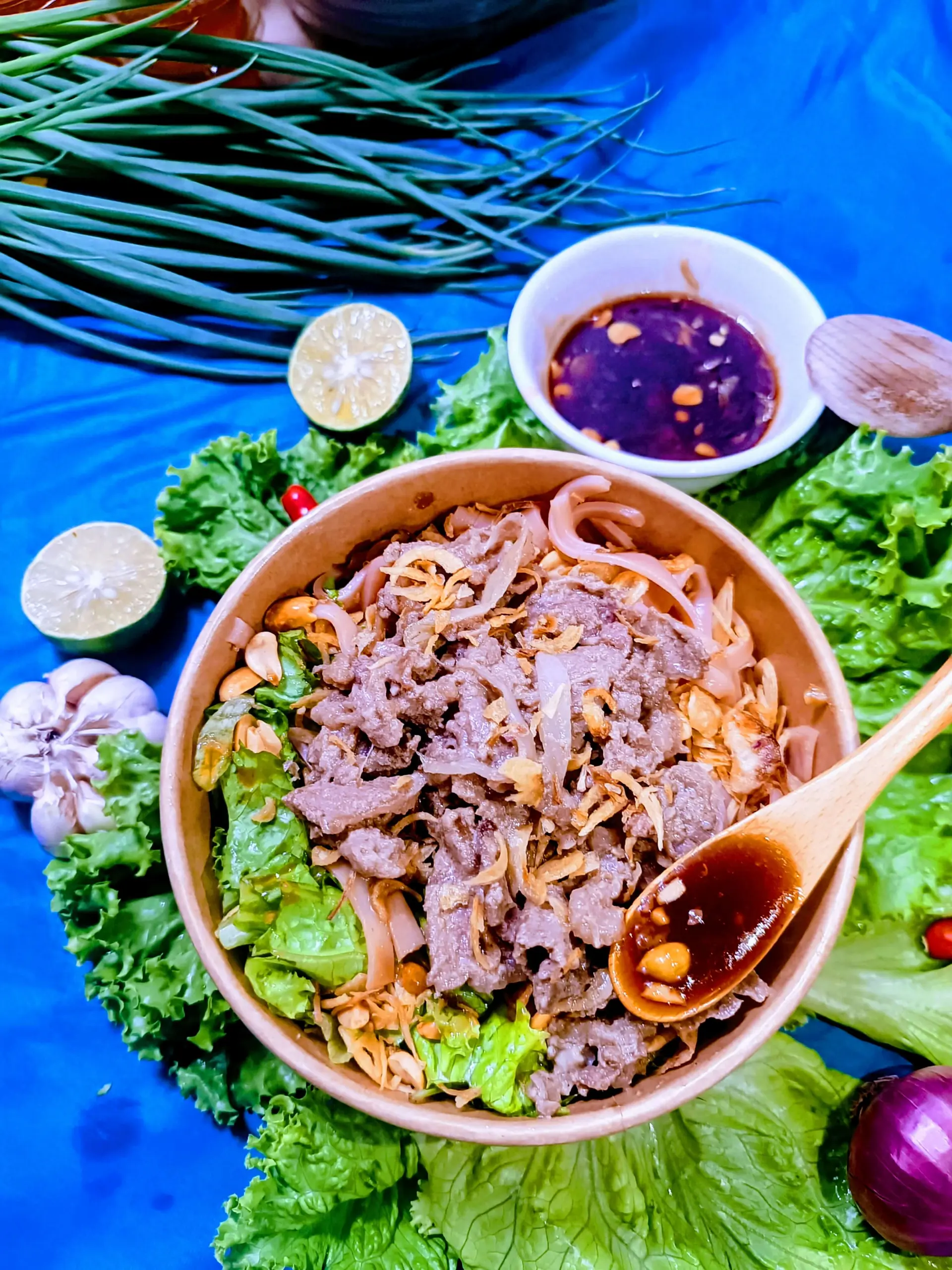 Hình ảnh [TB] Mì Ngâm Tương - Thăn Bò Sốt Tiêu Đen