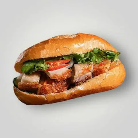 Hình ảnh Bánh Mì Heo Quay