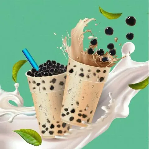 Hình ảnh Trà Sữa Trân Châu Ly 500ml