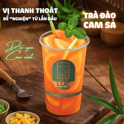 Hình ảnh Trà Đào Cam Sả