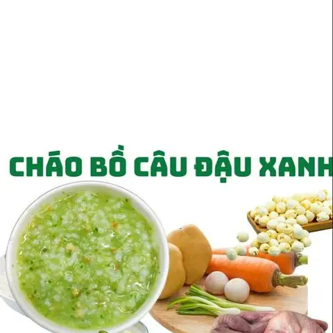 Hình ảnh Cháo bồ câu đậu xanh 