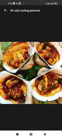 Hình ảnh Sò Sữa Nướng Phomai