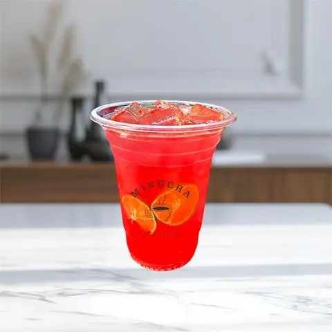Hình ảnh Soda Hoa Hồng  Ly Khổng Lồ 800ml
