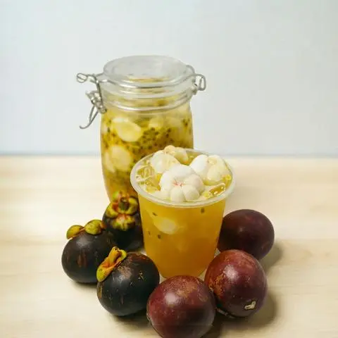 Hình ảnh Trà măng cụt chanh dây