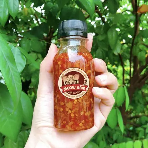 Hình ảnh Ớt Tỏi Rim Mía Lau (chai 150gr)