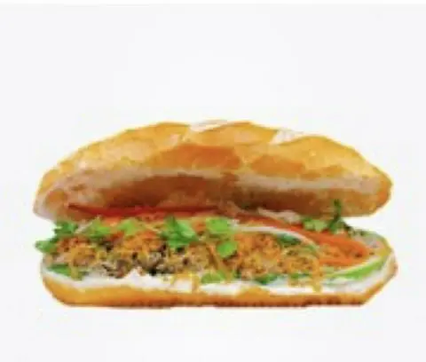 Hình ảnh Bánh mì bơ pate + Chà bông