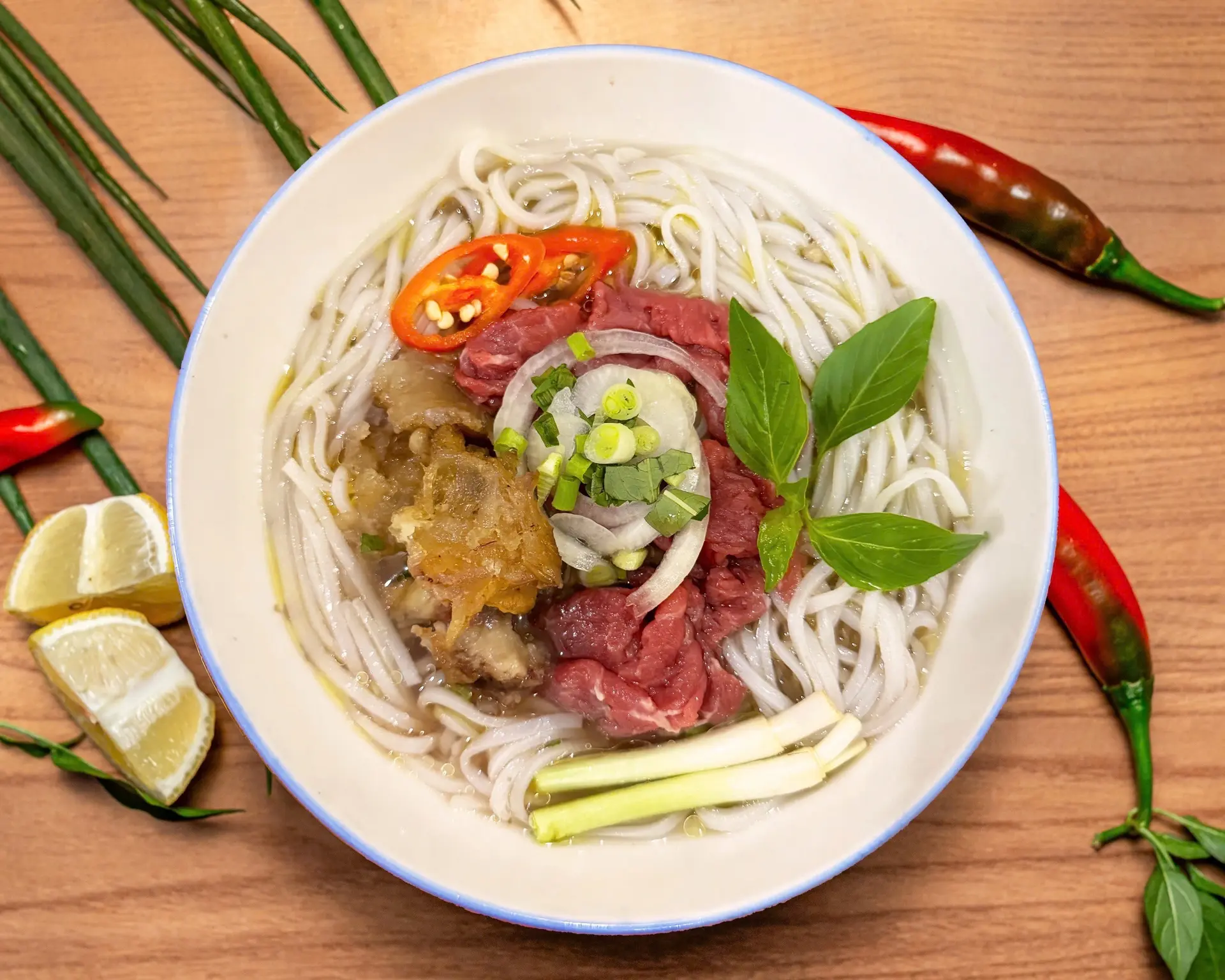Hình ảnh Phở Tái Gân