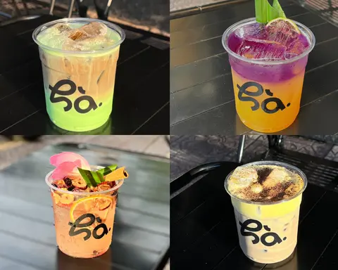 Hình ảnh Trà sữa matcha sương sáo