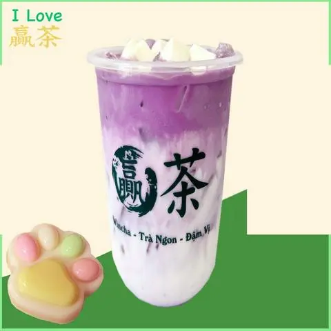 Hình ảnh Sữa Tươi Môn FullTopping Size L + Miếng Phô Mai Jerry Lớn