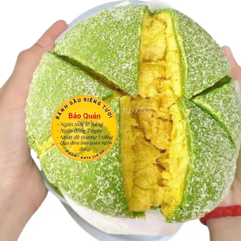 Hình ảnh Bánh sầu riêng Phú Sĩ - size 16cm
