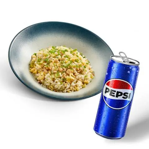 Hình ảnh Combo 1: Cơm Chiên Kiểu Triều Châu + Pepsi