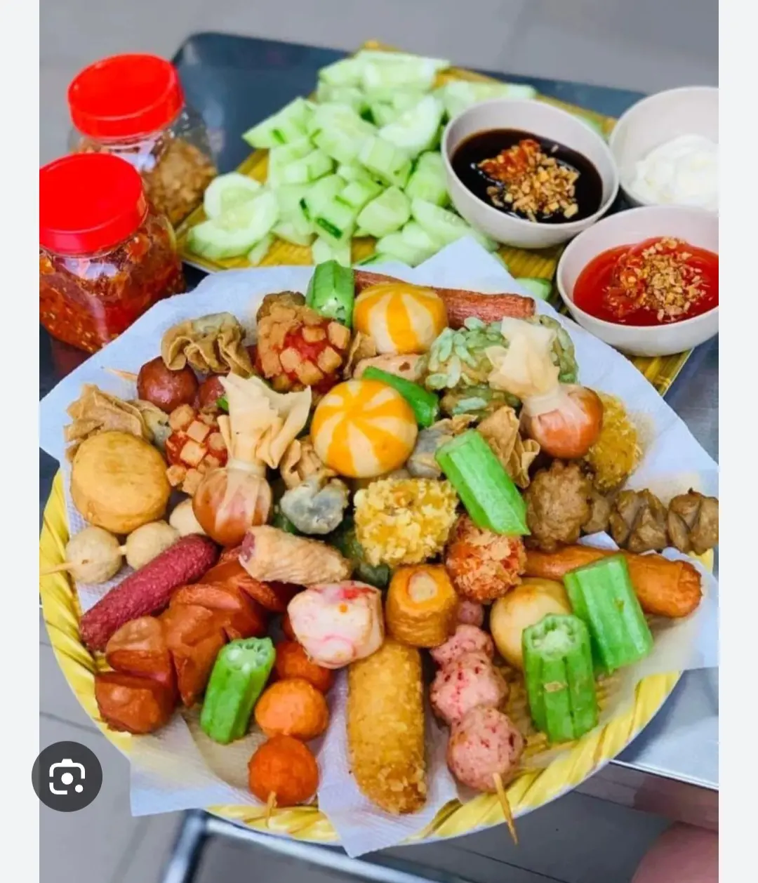 Hình ảnh Combo Viên Chiên + 1 chai sting