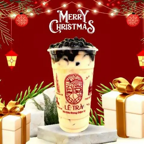 Hình ảnh Trà sữa trân châu rang đường đen