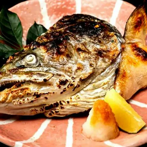 Hình ảnh Salmon kabuto yaki