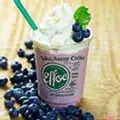 Hình ảnh Yogurt Blueberry Blended