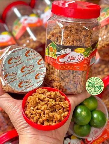 Hình ảnh MUỐI TÔM NHƯ Ý HẠT TO CHÍNH HÃNG 400Gr