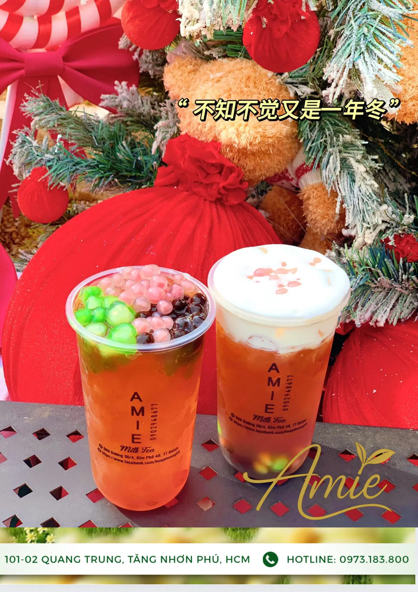Hình ảnh Hồng trà kem cheese