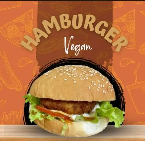 Hình ảnh Hamburger Thuần Chay