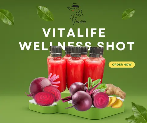 Hình ảnh Wellness shot đỏ - 7 chai thủy tinh 50ml - uống 7 ngày