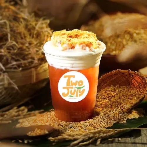 Hình ảnh Trà Gạo Rang Macchiato 