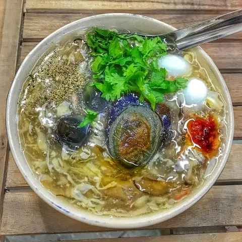 Hình ảnh súp - thêm trứng bắc thảo 