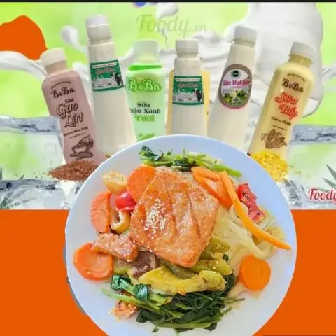 Hình ảnh Combo 1 Cơm Sườn Rim+1 Chai Sữa Giao Ngẫu Nhiên 