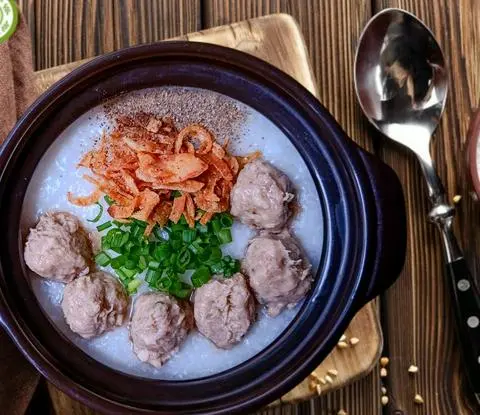 Hình ảnh Cháo bò viên 