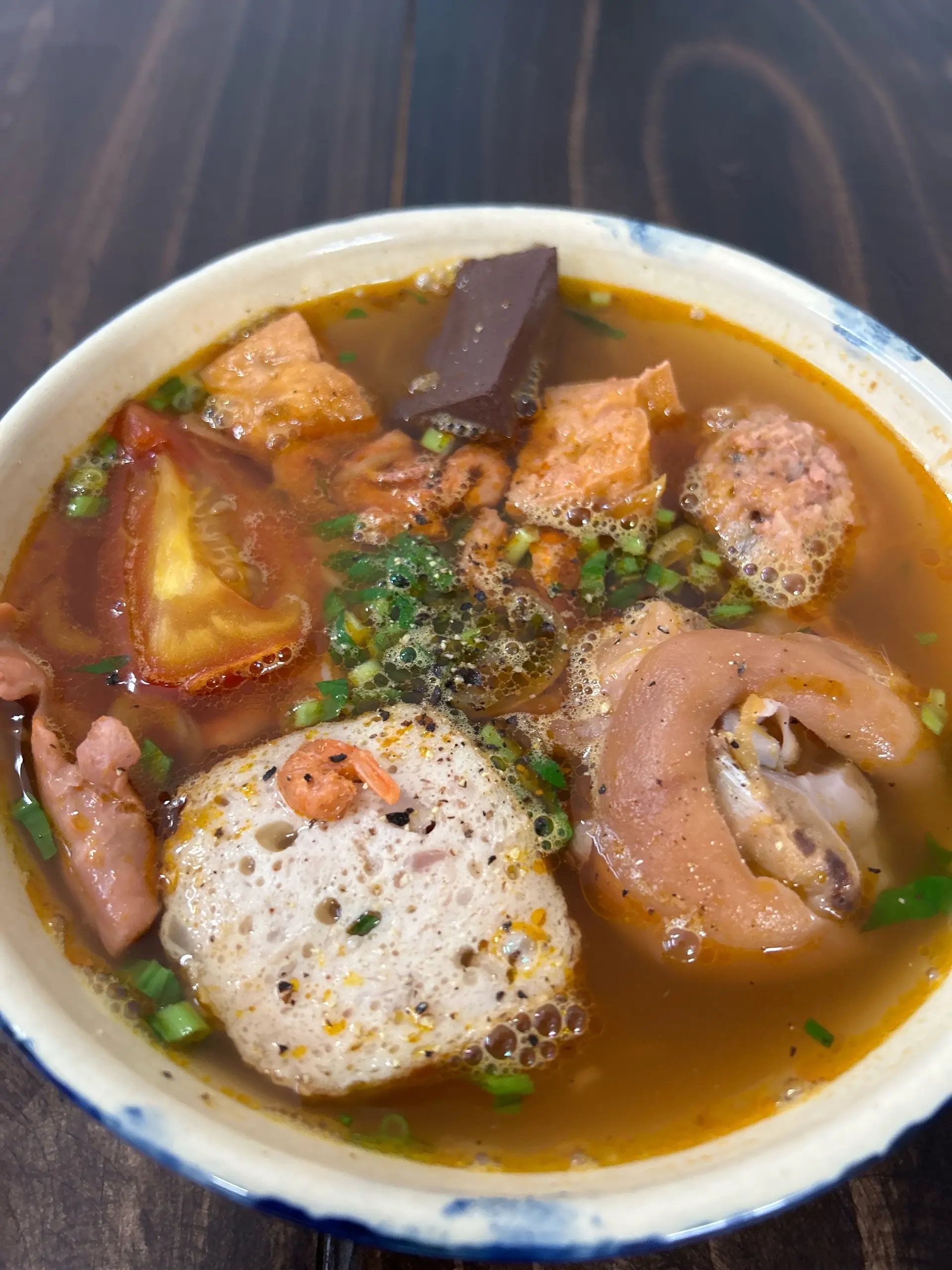 Hình ảnh Bún riêu ốc (có sườn)