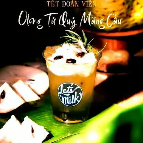 Hình ảnh Trà Ô Long Tứ Quý Mãng Cầu