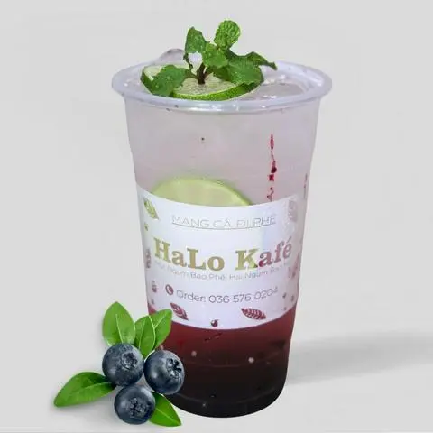 Hình ảnh Soda Việt Quất