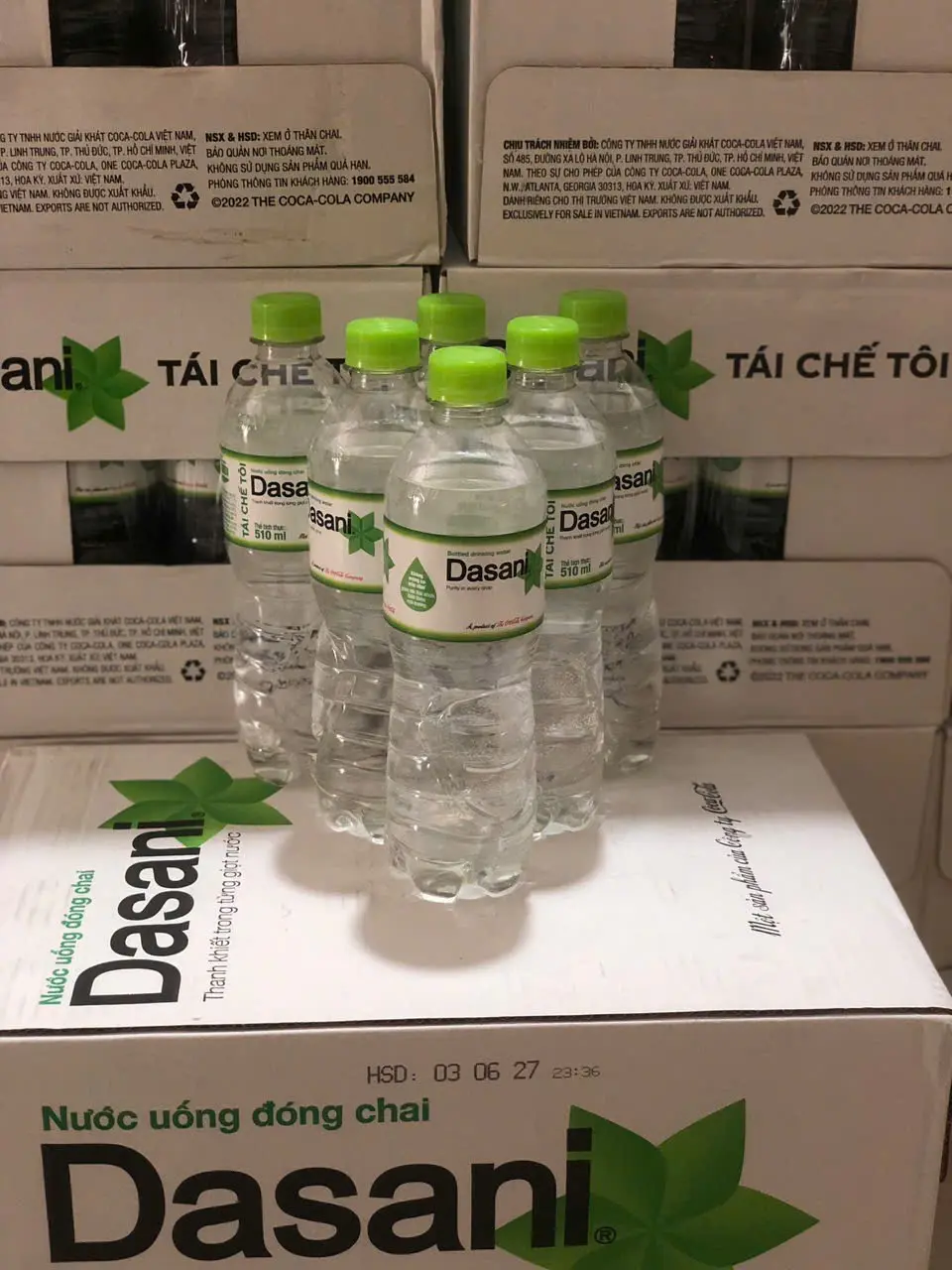 Hình ảnh Nước suối lạnh Dasani 510ml