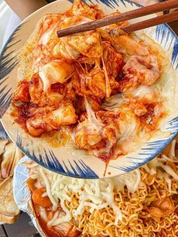 Hình ảnh Mề gà đút lò phô mai kéo sợi