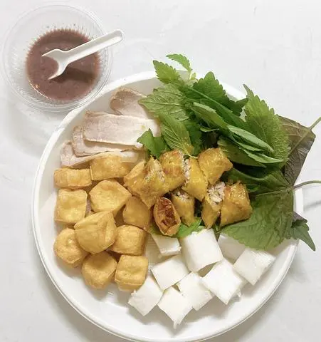 Hình ảnh BÚN ĐẬU ( phần lớn)