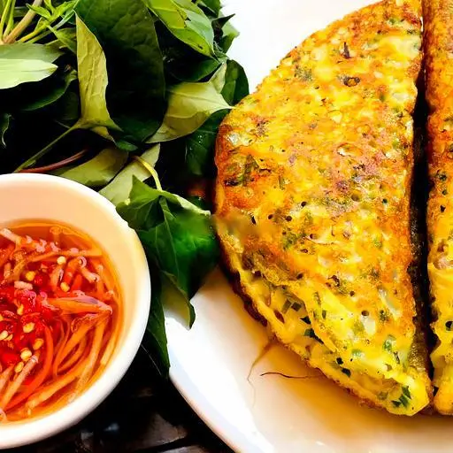 Hình ảnh Bánh xèo chay giòn (5 cái)