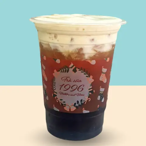 Hình ảnh Hồng trà macchiato