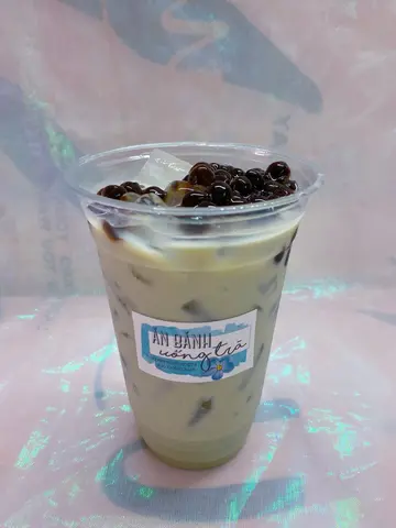 Hình ảnh Trà sữa bạc hà size 700ml