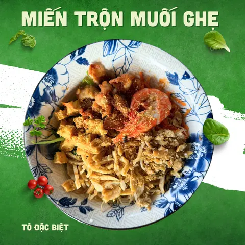 Hình ảnh HOT - MIẾN TRỘN MUỐI GHẸ CÔ NGÂN TÔ ĐẶC BIỆT