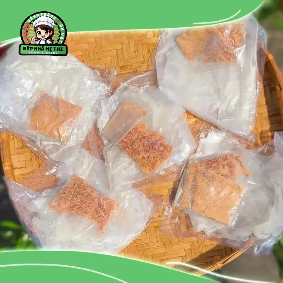 Hình ảnh Bánh tráng phơi sương (Muối sặc)