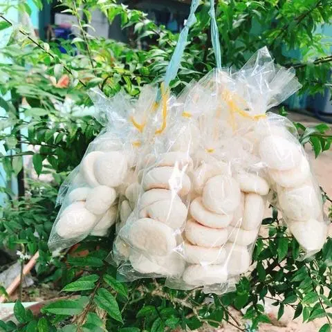 Hình ảnh Bánh bao sữa mini - xâu 10b