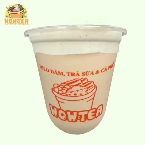Hình ảnh Trà sữa kem macchiato(kem muối)/kem trứng